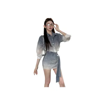 AURORA MUSE Two Piece Skirt Sets Women's