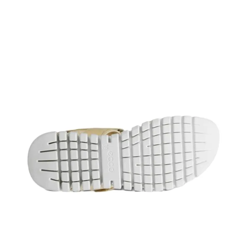 Ecco Gruuv Sol Beach Sandals Women's Yellow-3