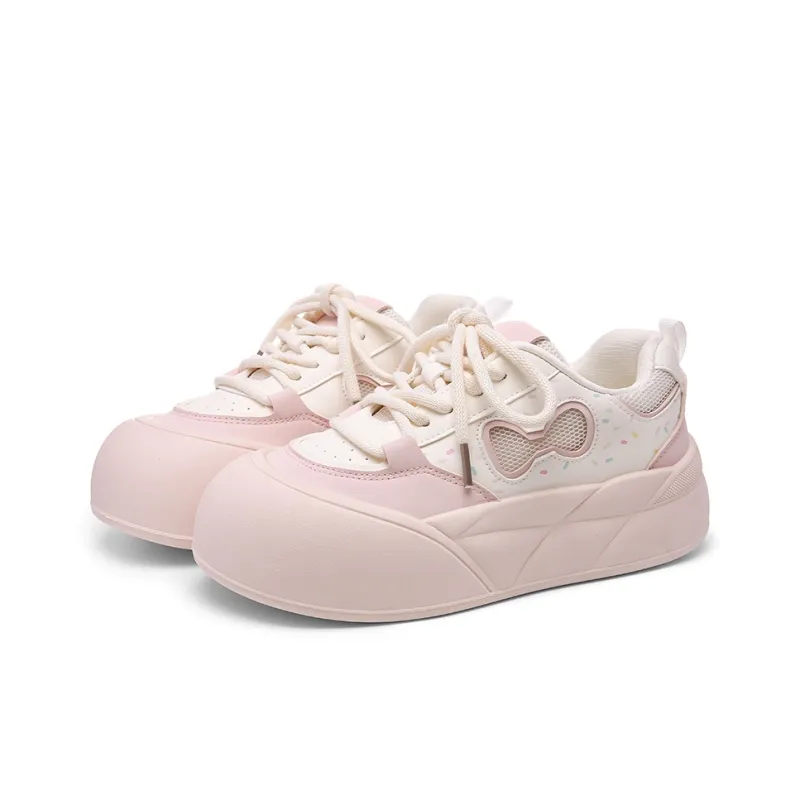 Lovely You Wear resistant And Lightweight Low Top Skateboard Shoes Women's-11