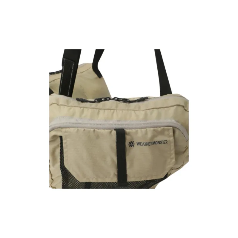 KOLON SPORT Polyester Backpack Regular Unisex Beige-6