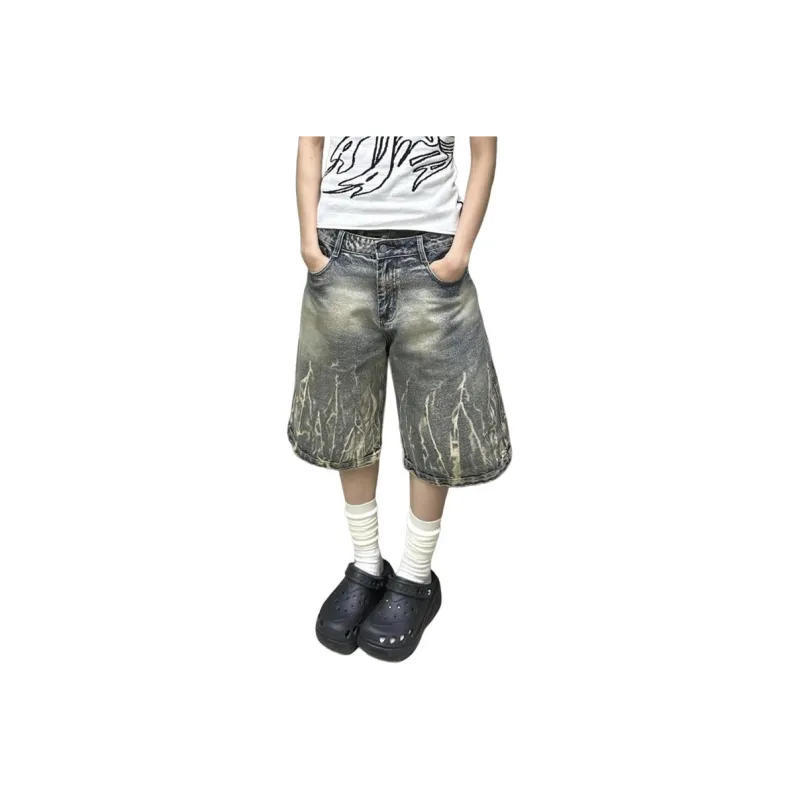 CORNILOT Denim Shorts Unisex Blue-0