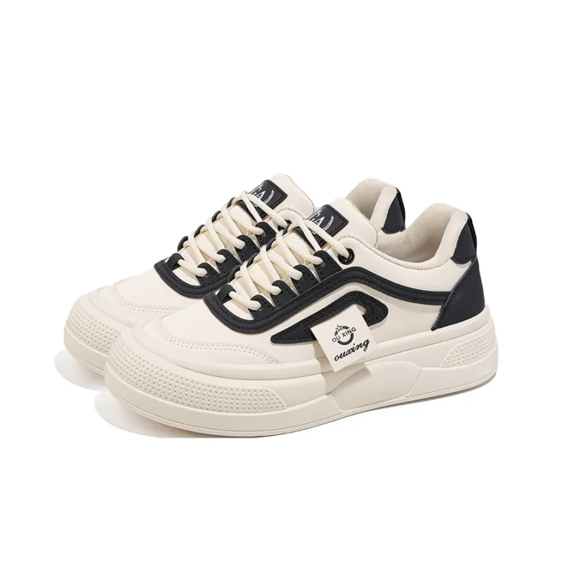 Gai Renpu Slip Resistant, Abrasion Resistant, Moisture Wicking Low Top Skateboard Shoes Women's-14