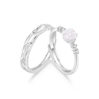 CARLHEIM S999 Fine Silver Rings Unisex