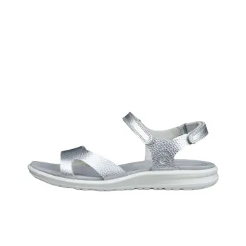Ecco Cruise II Beach Sandals Women's Silver