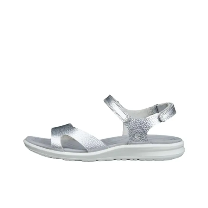 Ecco Cruise II Beach Sandals Women's Silver-0