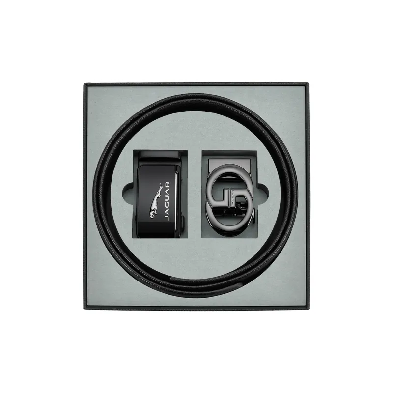 JAGUAR Cow Leather Belts Men's 3.55cm-0