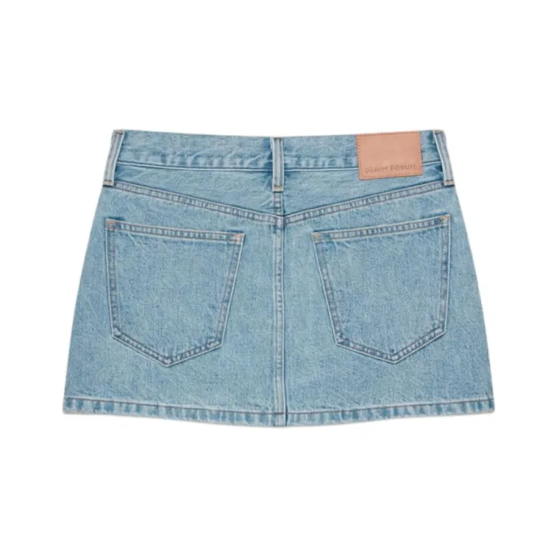 ARITZIA SS25 Denim Forum The Gisele Micro Denim Skirt Denim Short Skirts Women's-1