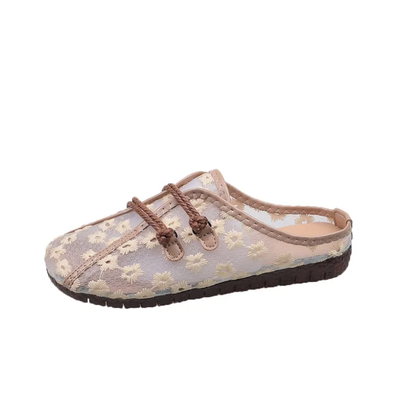 WUJI Slip Resistant Antibacterial Closed Toe Slippers Women's-10