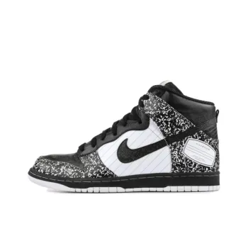 Nike Dunk High Abrasion Resistant Coverage High Top Casual Shoes Unisex Black