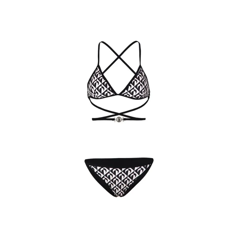 LUYOUYE Bikinis Women's Black-0
