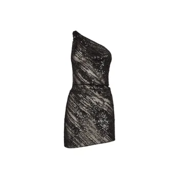 DSQUARED 2 One shoulder Mini Dress