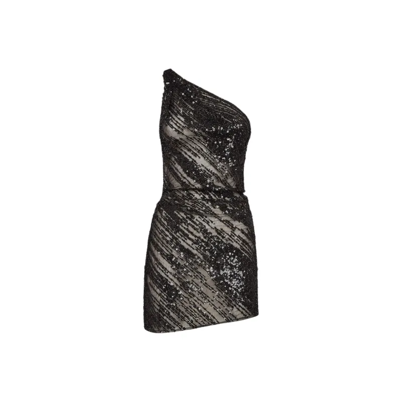 DSQUARED 2 One shoulder Mini Dress-0
