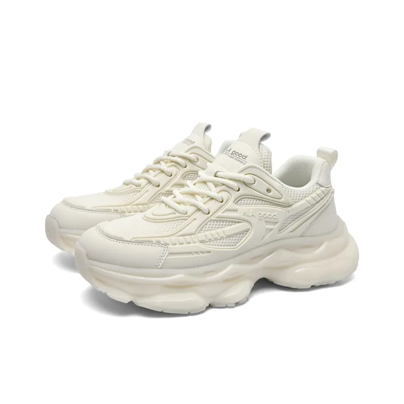HLA Black Warrior Cushioning Low Top Chunky Sneakers Men's-6
