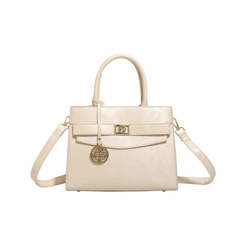 H YXIANG Microfiber Synthetic Leather Shoulder Bag, Handbag Women's Multicolor-0