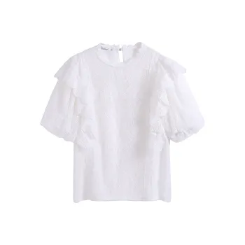 OZVO Shirts Women's White