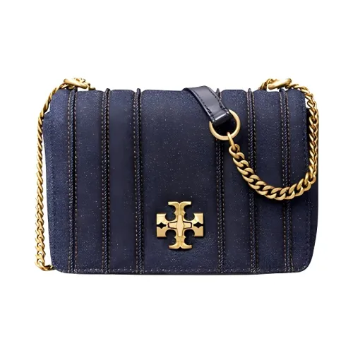TORY BURCH Denim Shoulder Bag, Backpack, Crossbody Bag Mini Women's Blue