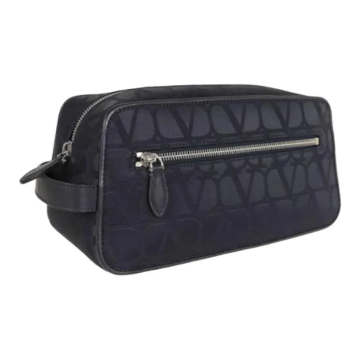 Valentino GARAVANI Nylon Toiletry Bag Men's Dark Blue-1
