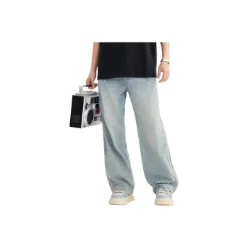 Three blessings Jeans Men Blue