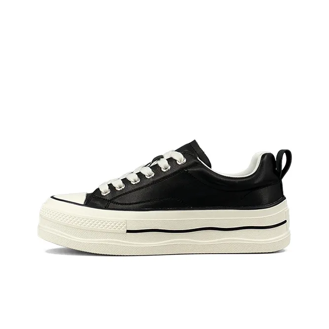 ZSBELLA Anti Slip Wear Resistant Low Top Skateboard Shoes Women's-0