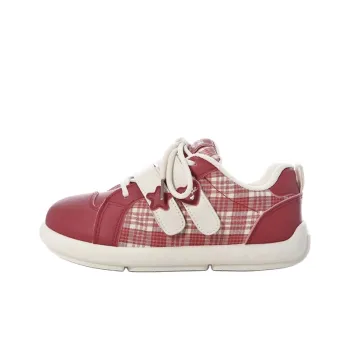 Ordifen Low Top Skateboard Shoes Women's Red