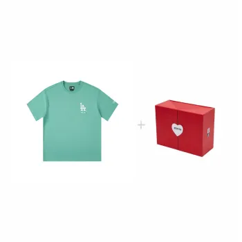 New Era New Era X MLB Co brand T Shirt Unisex Grass Green