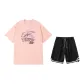 2 Pack (Pink Top+Black Shorts)