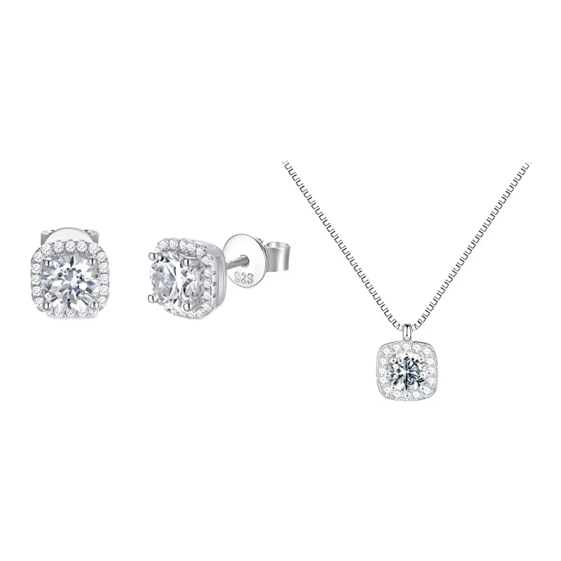 GUDUD Alloy Stud Earrings Unisex-0