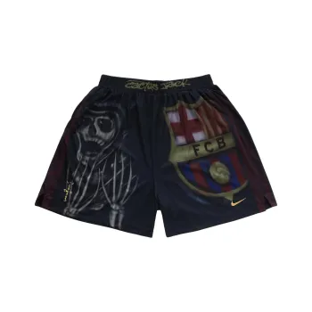 Nike Fc Barcelona X Cactus Jack Skeleton Home Shorts