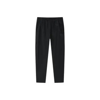 Erke Variety Training Collection Casual Pants Men's Jet Black
