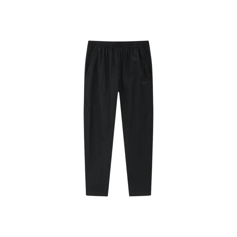 Erke Variety Training Collection Casual Pants Men's Jet Black-0