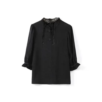 Mu Qingqing Chiffon Shirt Women's