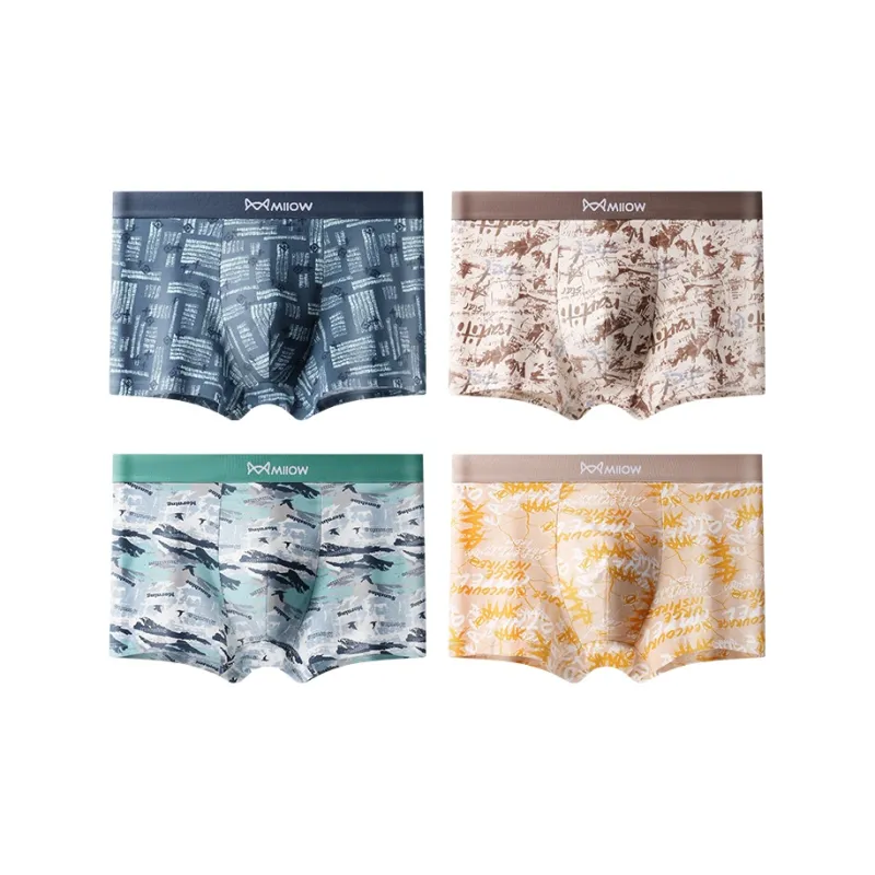 MIIOW Trend Party Series Underpants Men's 4 Pack-8