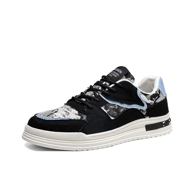 OUGLEMEN Low Top Skateboard Shoes Men's-2