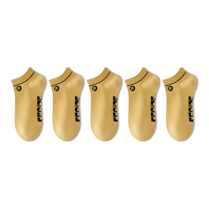 LUOLIAN Ankle Socks Men's 5 Pack-8