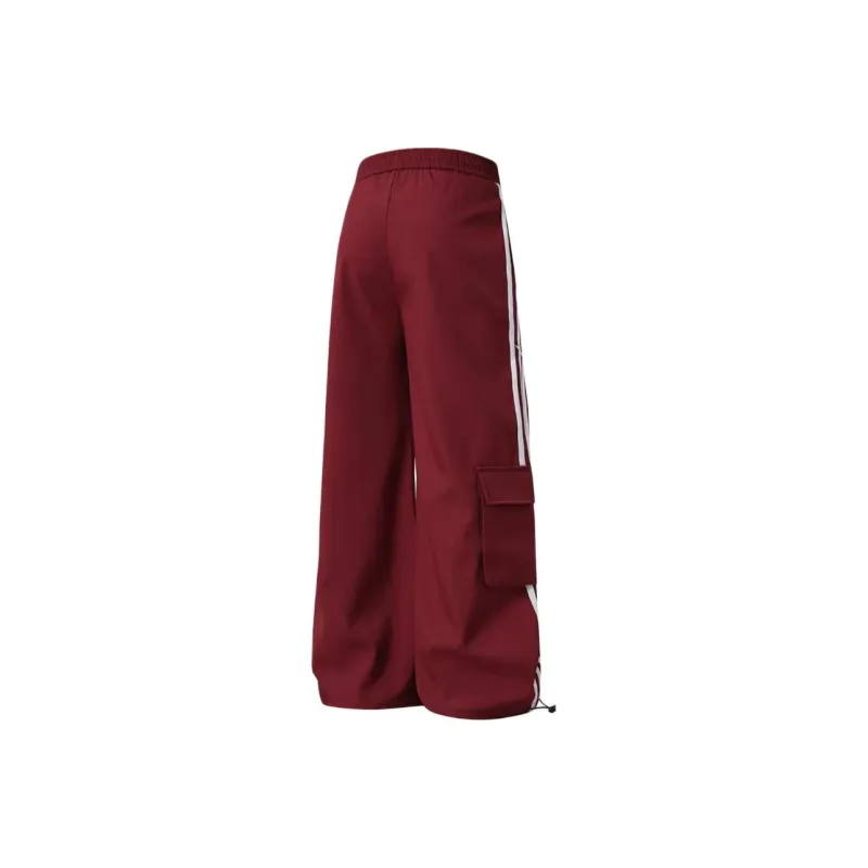 DOKZB Cargo Pants Women's Red-1