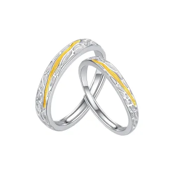 Ascending 925 Sterling Silver Rings Unisex