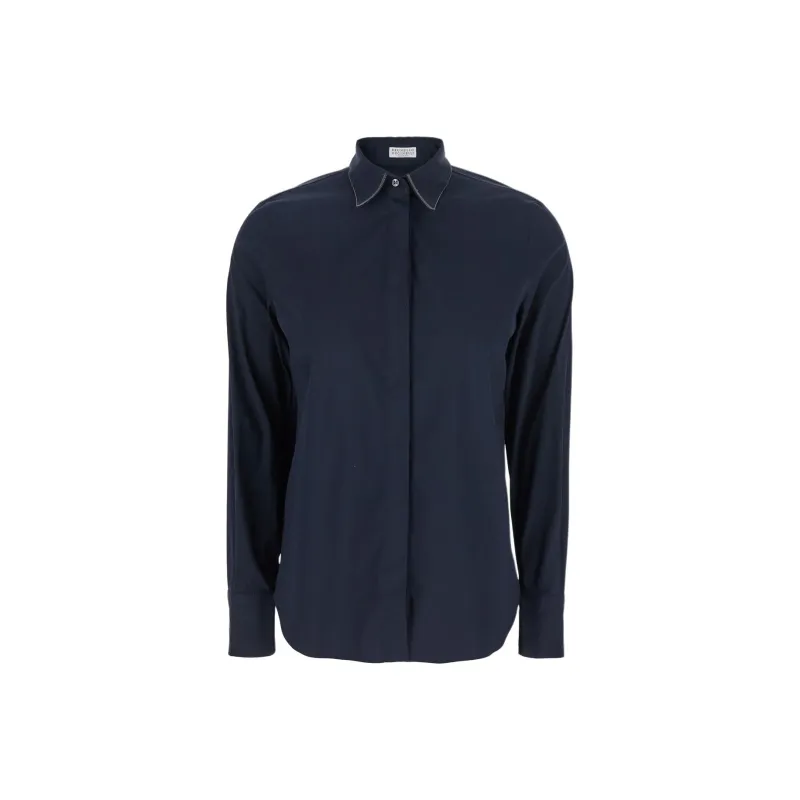 Brunello Cucinelli Shirt Women's Blue-0