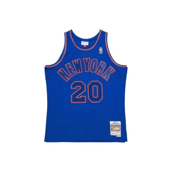 Mitchell Ness 'NBA Allan Houston Ny Knicks 1996 97' Dark Swingman Jersey Vest Top