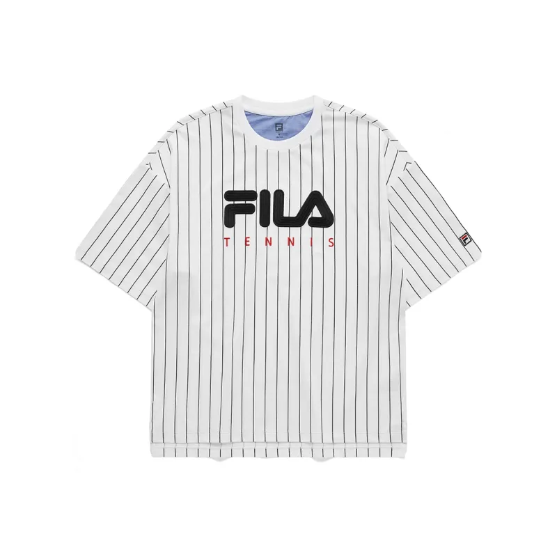 FILA TENNIS Regular T Shirt Women's Jade White Printed-0