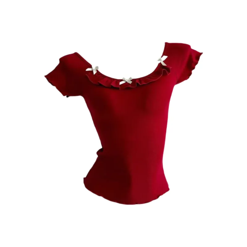 Cotton Gene Crop Tops Women's-0