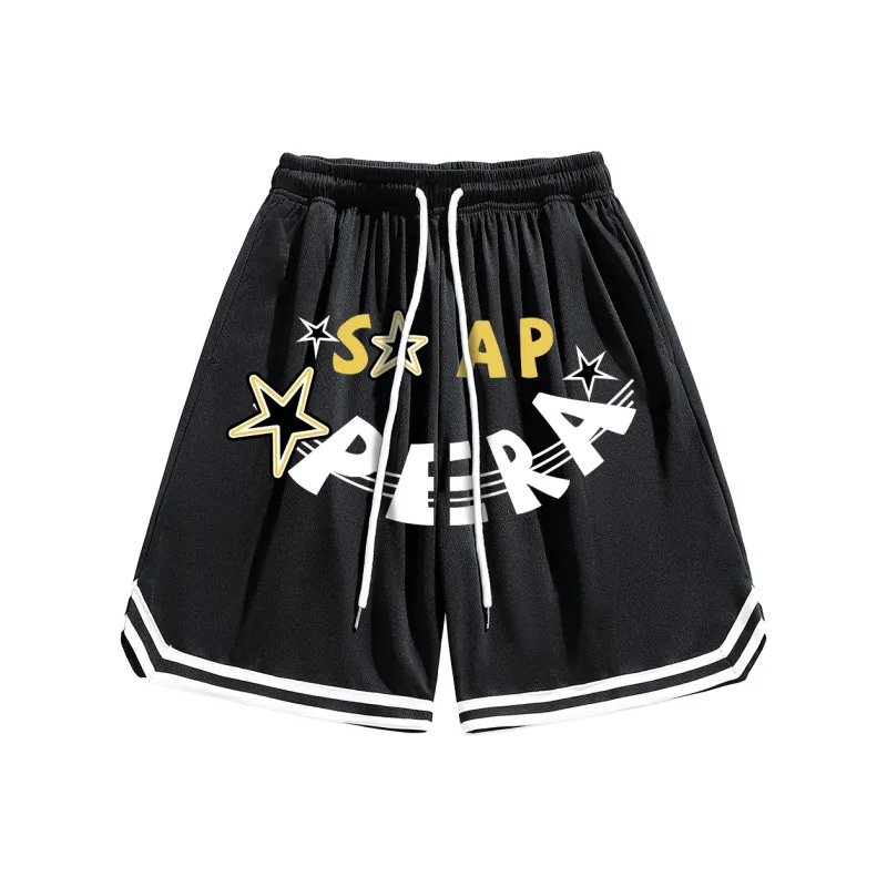 SOAP OPERA Basketball Shorts Unisex-10
