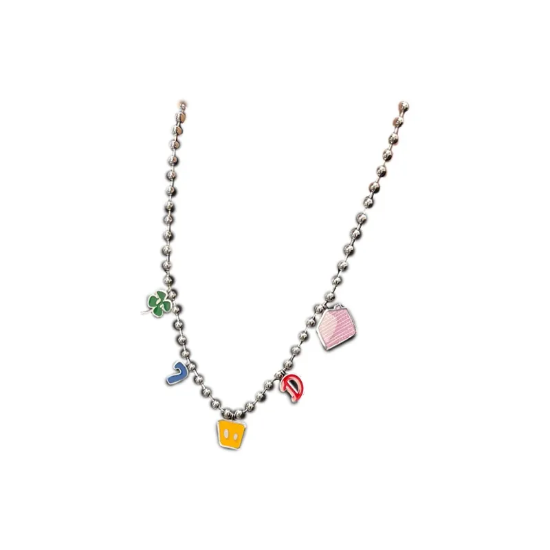 DANGEROUSPEOPLE Stainless Steel Necklaces Unisex-0