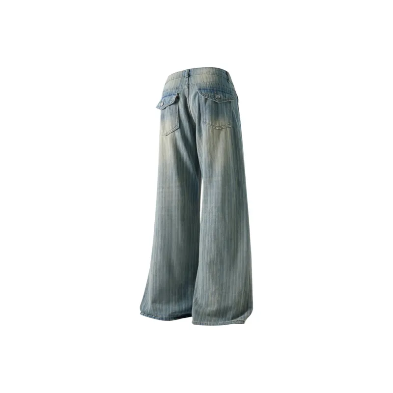 Double Dealer Jeans Unisex Vintage Blue-1