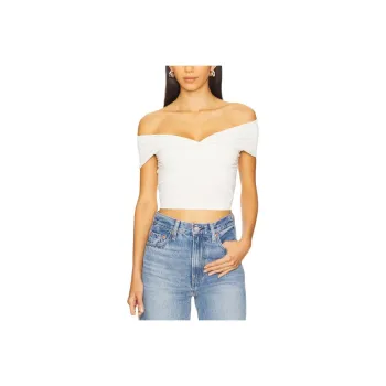 GOOD AMERICAN T Shirt Women's White