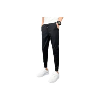 FRQ Casual Pants Unisex Black