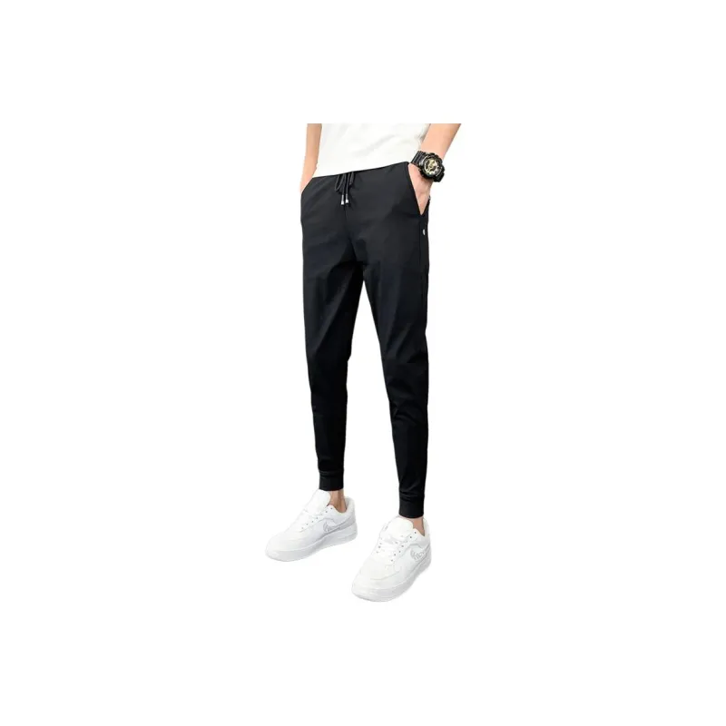 FRQ Casual Pants Unisex Black-0
