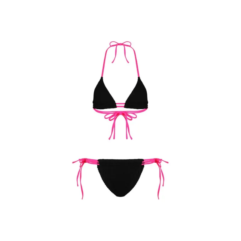 LUYOUYE Bikinis Women's Black-0