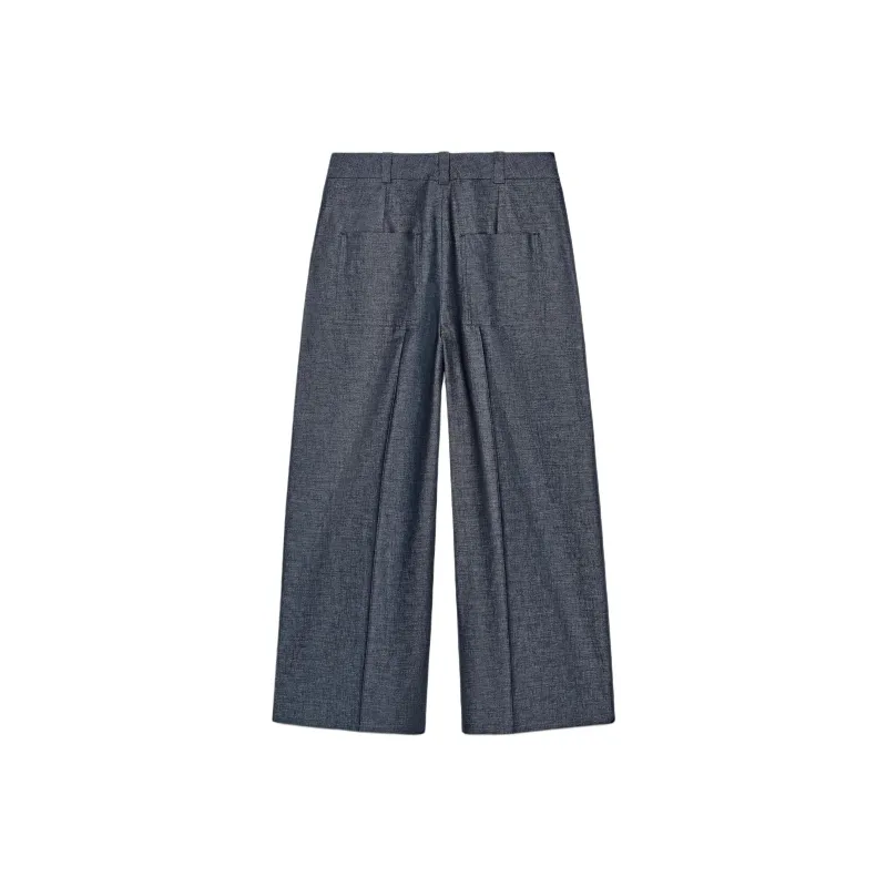ZARA Casual Pants Women's Light Indigo-1
