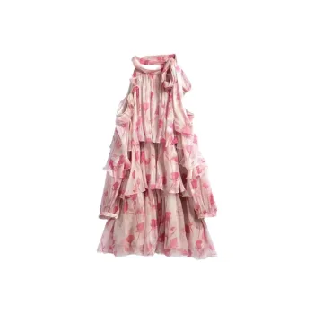Mu Xiao Xin Long Sleeved Dress Women's