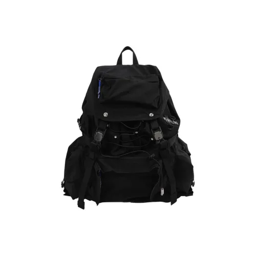 ADER ERROR Nylon Backpack Unisex Black
